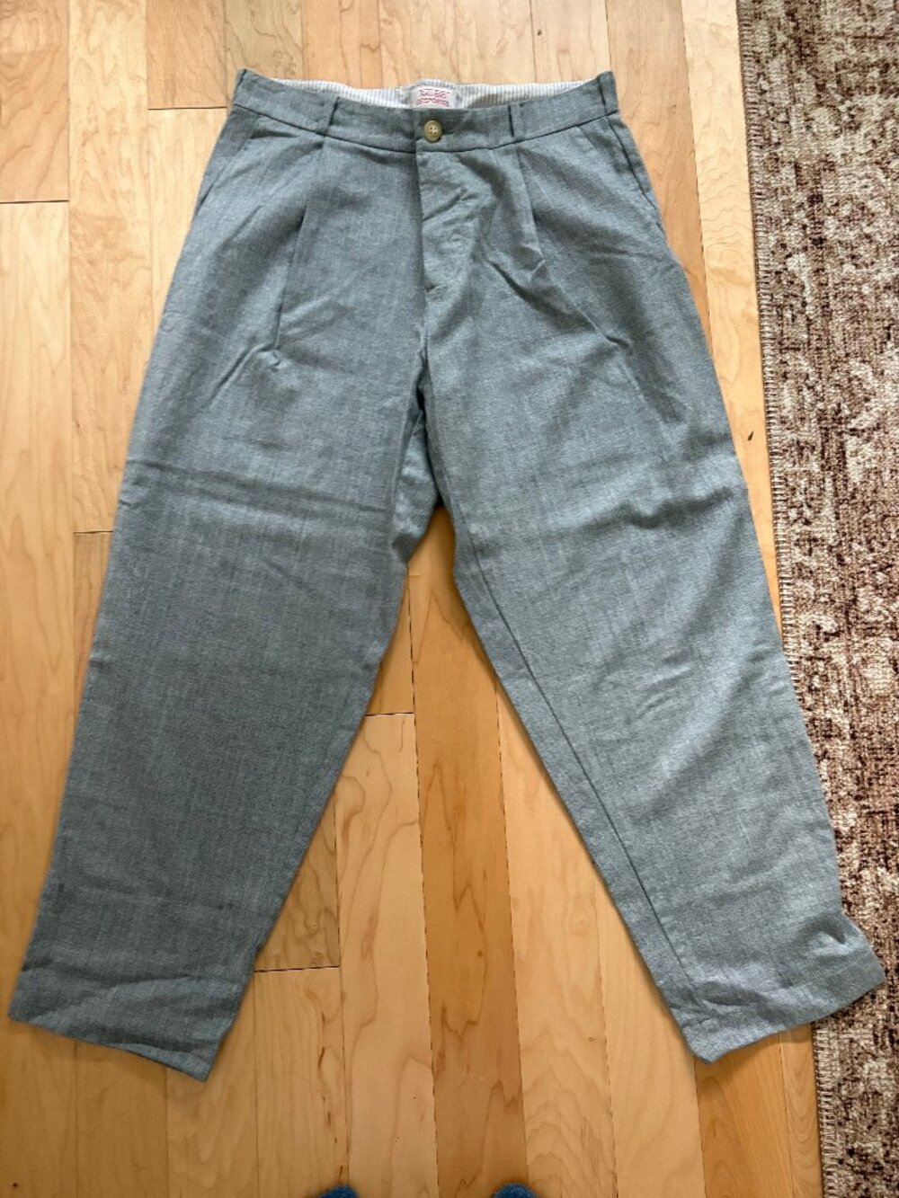 Gallego Desportes Heather Gray Trousers